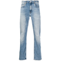 Calvin Klein Jeans Calça jeans slim cintura média - Azul