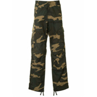 Carhartt WIP camouflage cargo trousers - Verde