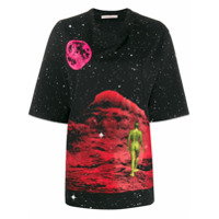 Christopher Kane Camiseta com estampa - Preto