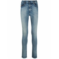 Diesel Calça jeans skinny cintura média - Azul