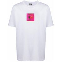 Diesel Camiseta com estampa T-Just-X64 - Branco