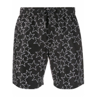 Dolce & Gabbana Short de natação com estampa de estrela - Preto