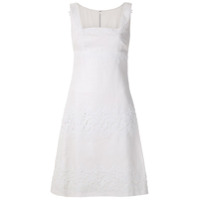 Dolce & Gabbana Vestido curto bordado - Branco