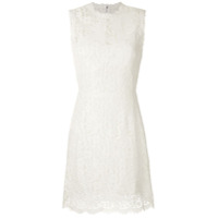 Dolce & Gabbana Vestido tubinho de renda - Branco
