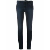Emporio Armani Calça jeans skinny cintura baixa - Azul