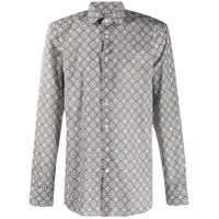 Etro geometric pront button-down shirt - Preto