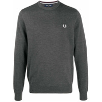 Fred Perry embroidered logo sweatshirt - Cinza