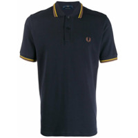 Fred Perry X Art Comes First contrast stripe polo shirt - Azul