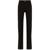 Givenchy Calça jeans reta cintura média - Preto