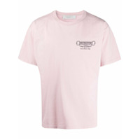 Golden Goose Camiseta decote careca Skate Shop - Rosa
