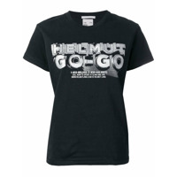 Helmut Lang Camiseta com estampa 'go-go' - Preto
