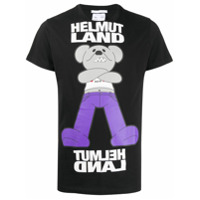 Helmut Lang Camiseta Helmut Land Mascot - Preto