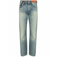 Heron Preston Calça jeans reta Levis 501 - Azul