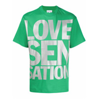 Honey Fucking Dijon Camiseta Love Sensation com slogan - Verde