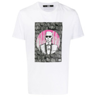 Karl Lagerfeld Camiseta com estampa Karl x Endless - Branco