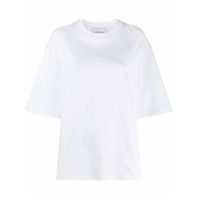 Lourdes short-sleeve box-fit T-shirt - Branco