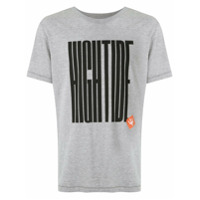 Osklen T-shirt mescla Hightide estampada - Cinza