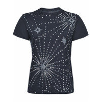 Pinko Camiseta com aplicação de cristais - Preto