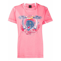 Pinko Camiseta com estampa World Tour - Rosa