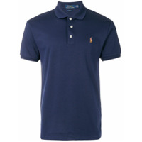 Polo Ralph Lauren Camisa polo com bordado de logo - Azul