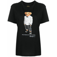 Polo Ralph Lauren Camiseta Polo Bear com logo - Preto