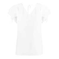Roberto Cavalli layered sleeve blouse - Branco
