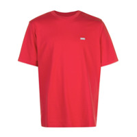Supreme Camiseta com detalhe espelhado - Vermelho