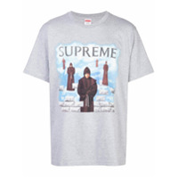 Supreme Camiseta Levitation com estampa - Cinza