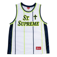 Supreme 'St. Supreme' basketball vest - Branco