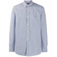 Tommy Hilfiger Camisa com estampa gráfica - Azul