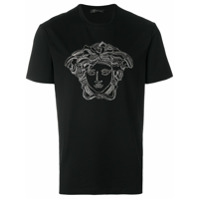 Versace Camiseta Medusa com aplicações - Preto