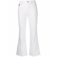 Versace Jeans Couture Calça jeans flare - Branco