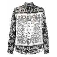 Versace Jeans Couture Camisa com estampa barroca - Preto