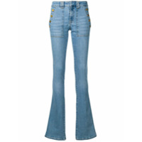 Victoria Victoria Beckham Calça jeans slim flare - Azul