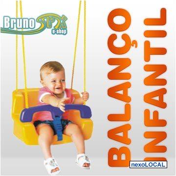 Balanço Infantil Amarelo Xalingo Com Cordas E 2 Ganchos -