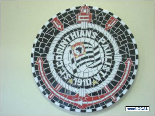 Mosaico Distintivo Do Corinthians - Tubarão - Santa