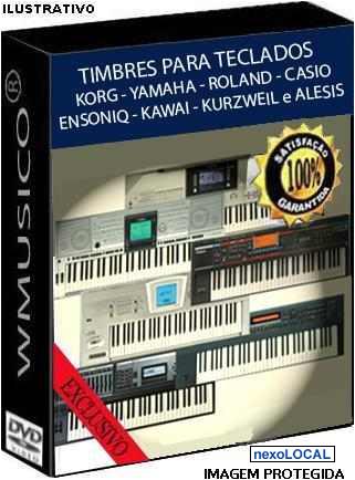 Timbres - Teclados Roland Korg Yamaha Kurzweil Alesis Casio