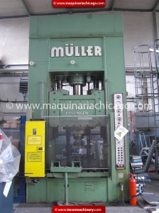 Prensa Hidraulica MULLER 240 Ton usada - Maceió - Alagoas -
