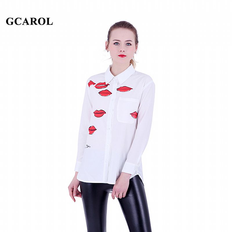 Blusa feminina branca com estampa cod. 195