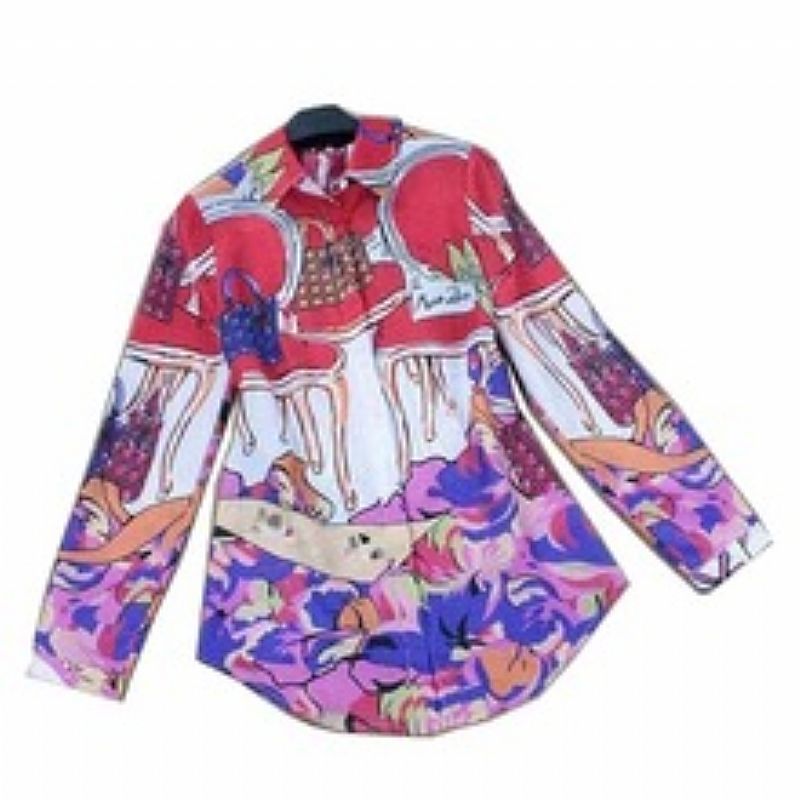 Blusa feminina luxo colorido cod. 867
