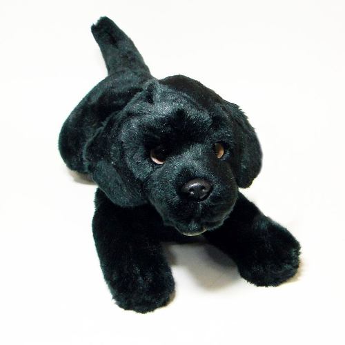 Cachorro De Pelúcia Labrador Preto - Pelúcia Realística