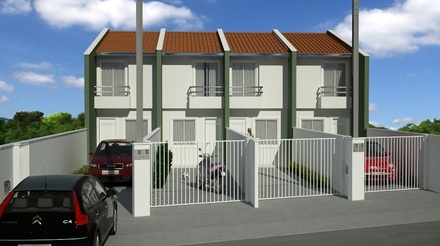 Casa Geminada no Bairro Jardim Sofia, com 2 Dormitórios,