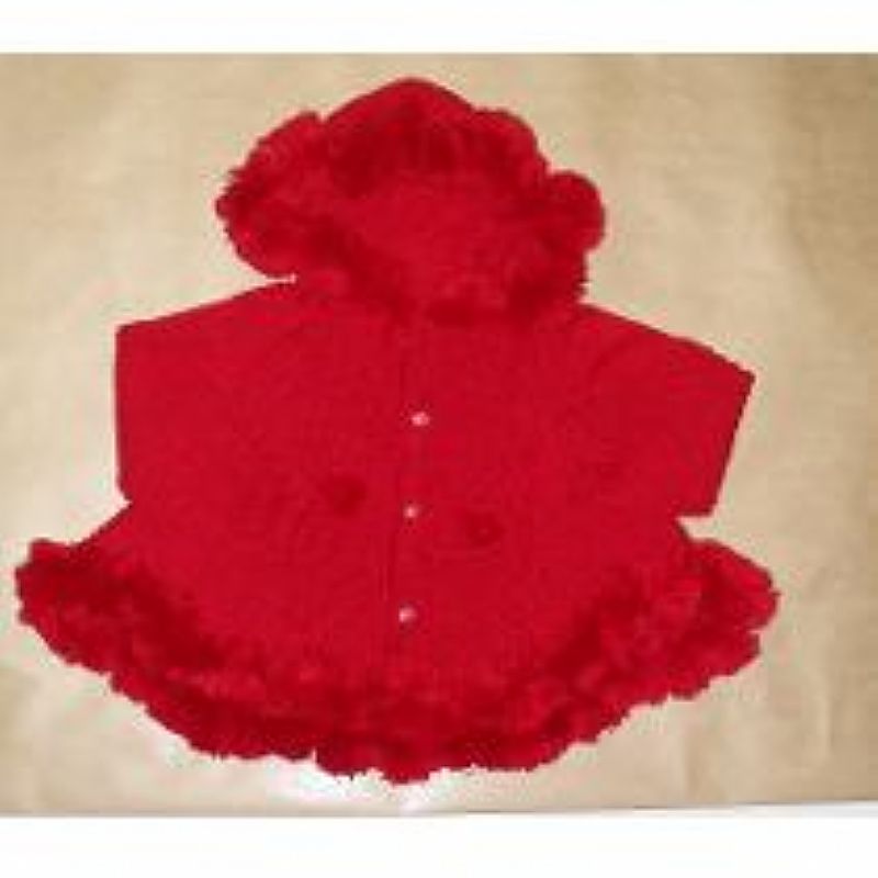 Casaco infantil tricot capa com capuz agasalho inverno bebe