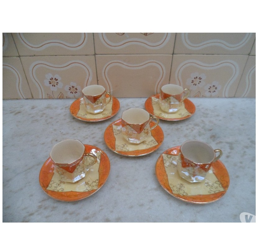 Conjunto De Chá De Porcelana Japonesa Casca De Ovo