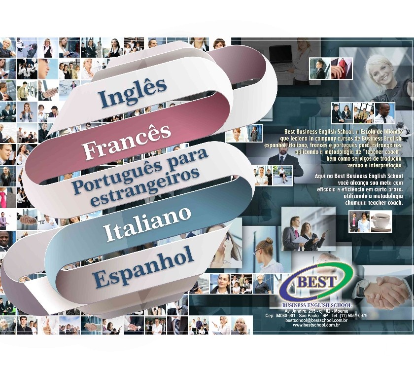 Cursos de Línguas-Inglês, espanhol, italiano e francês