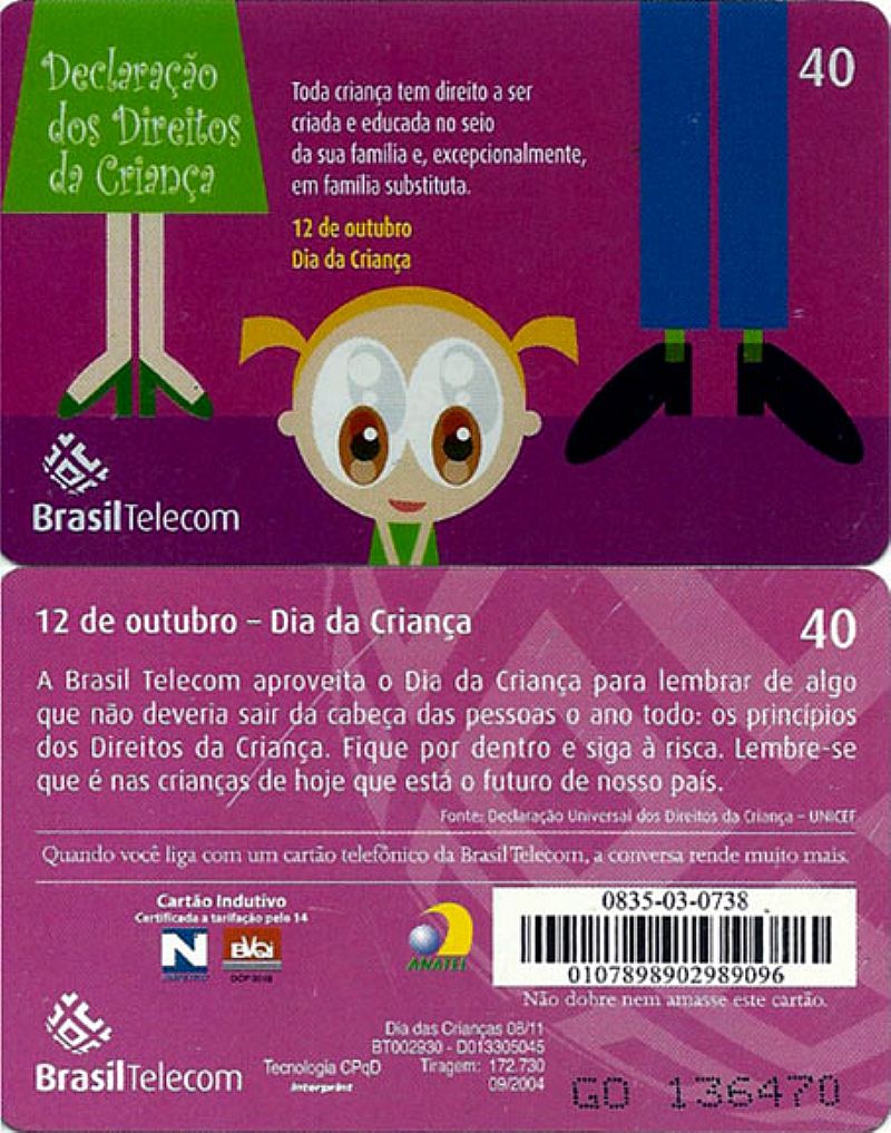 Declaracao dos direitos da crianca, 12 de outubro, dia da