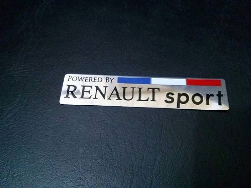 Emblema renault sport clio sandero megane fluence, simbol!!