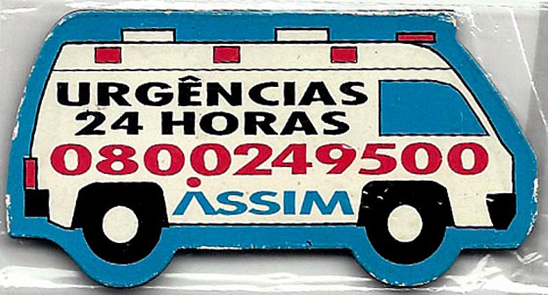 Imã de geladeira assim, urgencias medicas 24 horas, recorte