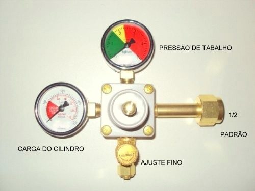 Kit Regulador De Pressão E Ajuste Fino Aquario Plantado.