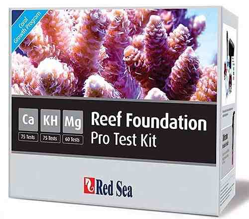 Kit Testes Reef Foundation Red Sea Ca Kh Mg